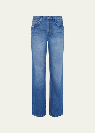 Shop L Agence Jones Ultra High Rise Stovepipe Jeans In Boyle