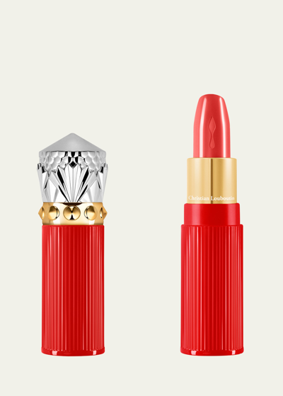 Shop Christian Louboutin So Glow Sheer Lip Color In Coral Palace