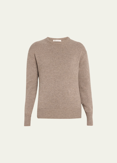 Shop The Row Darcis Cashmere Crewneck Sweater In Beige