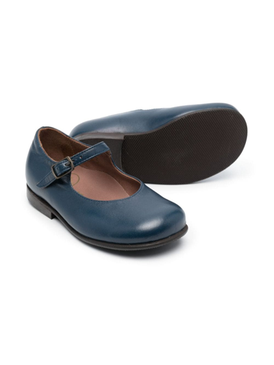 Shop Pèpè Martina Ballerina Shoes In Blue