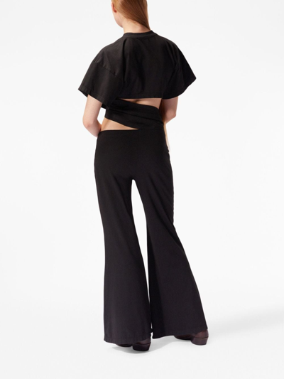 Shop Margherita Maccapani Sere Cutout-detail Jumpsuit In Black