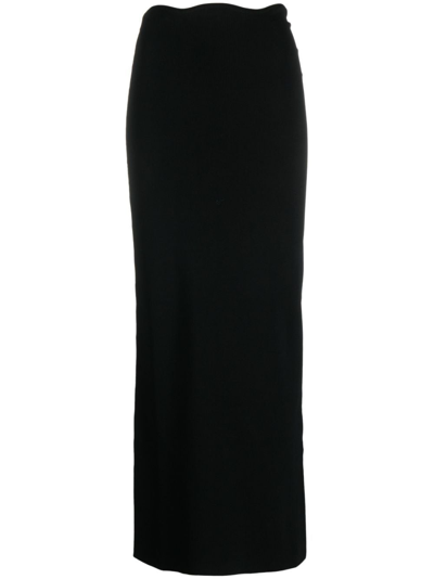 Shop Christopher Esber Maparadita High-waist Skirt In Black