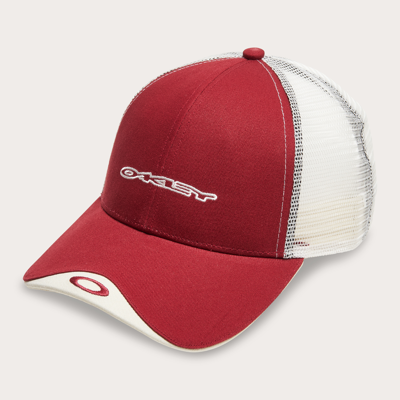 Shop Oakley Classic Trucker Hat In Red