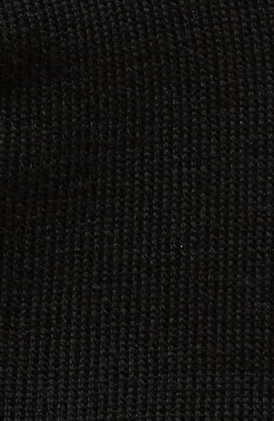 Palm Angels Embroidered Logo Beanie In Black White
