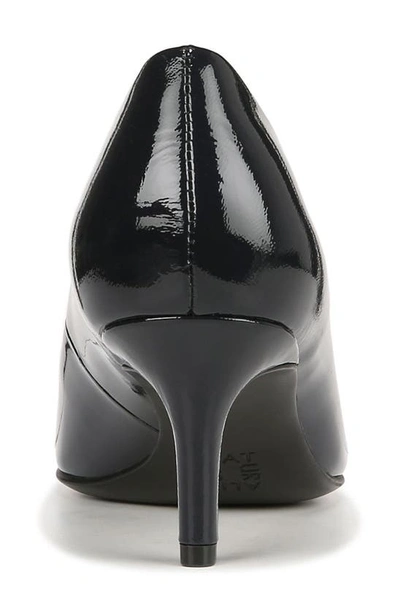 Naturalizer Everly Pump In Navy Blue Patent Leather
