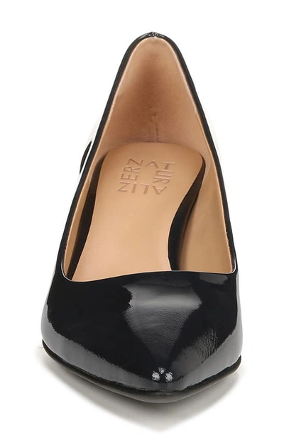 Naturalizer Everly Pump In Navy Blue Patent Leather