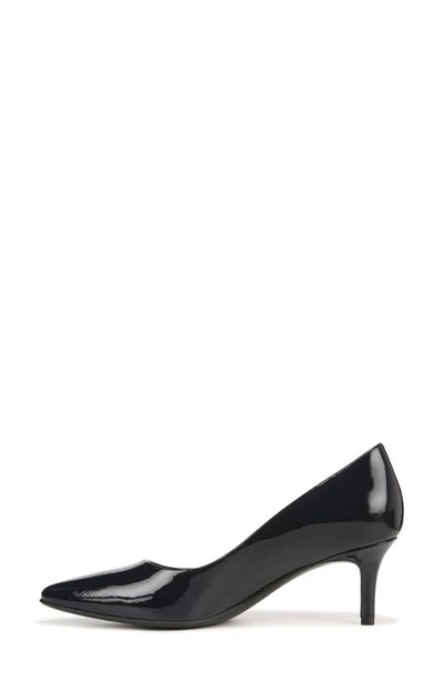 Naturalizer Everly Pump In Navy Blue Patent Leather