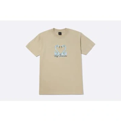 Shop Huf Swan Sog T-shirt Clay