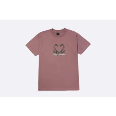 Shop Huf Swan Sog T-shirt Mauve