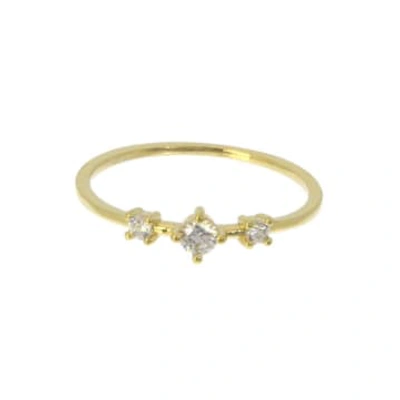 Shop Les Cléias Gold Placed Grace Ring