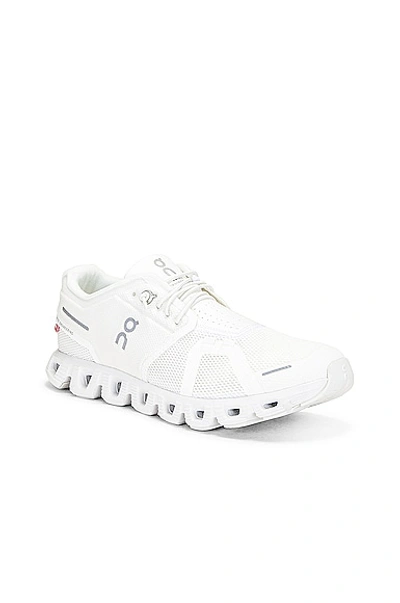 Shop On Cloud 5 Sneaker In Undyed White