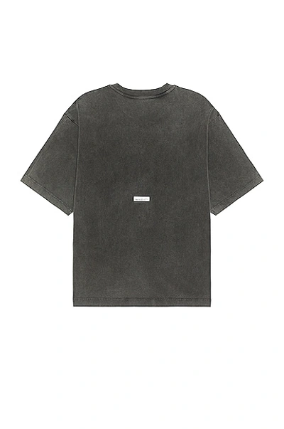 Acne Studios Tee In Faded Black