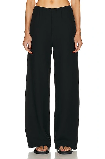 Shop Wardrobe.nyc Bias Cut Pant In Black