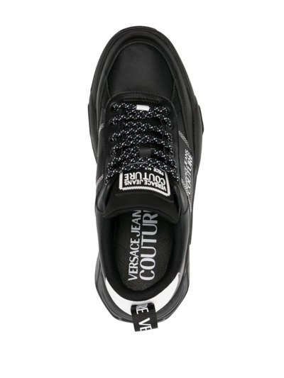 Versace Jeans Couture Men's Sneaker With Logo In Black