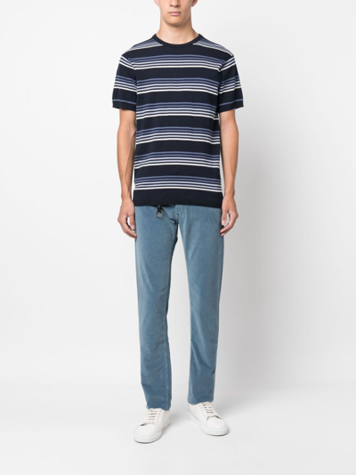 Incotex 5 Pockets Ppt Straight Vintage In Blue