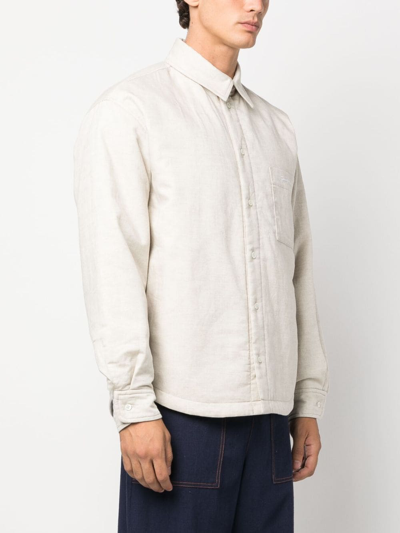 Shop Jacquemus La Chemise Boulanger Shirt In Neutrals