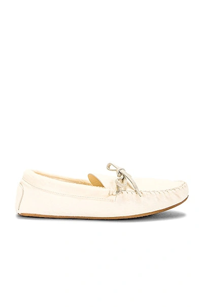 Shop The Row Lucca Moccasin In Milk