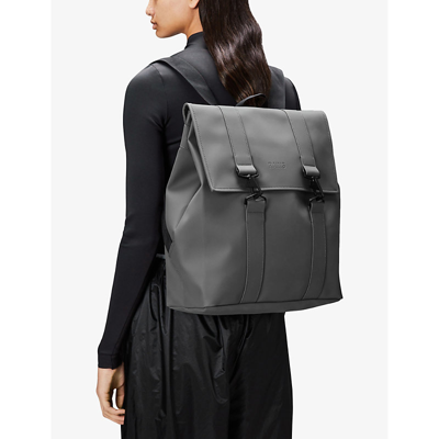 Rains Msn Shell Backpack In 13 Grey