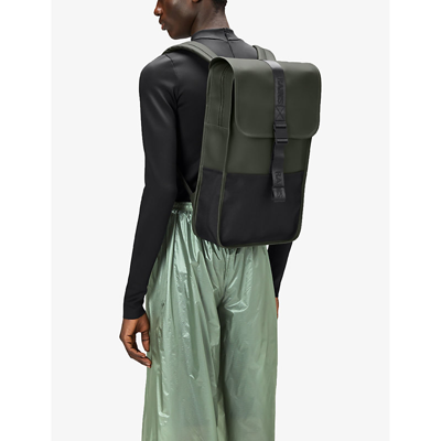 Shop Rains Men's 03 Green Trail Shell Backpack
