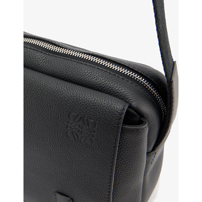 Shop Loewe Black Military Extra-small Leather Cross-body Bag