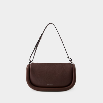 Shop Jw Anderson The Bumper-15 Bag - J.w.anderson - Leather - Brown