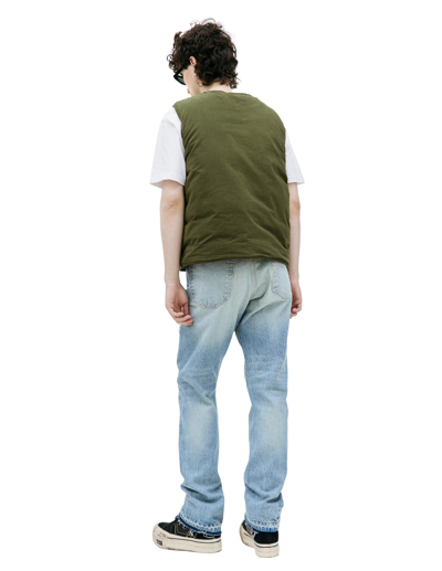 Btfl Khaki Reversible Vest In Khaki