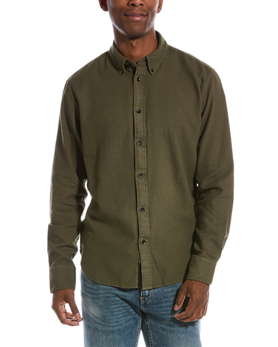 Shop Rag & Bone Fit 2 Tomlin Flannel Shirt In Green