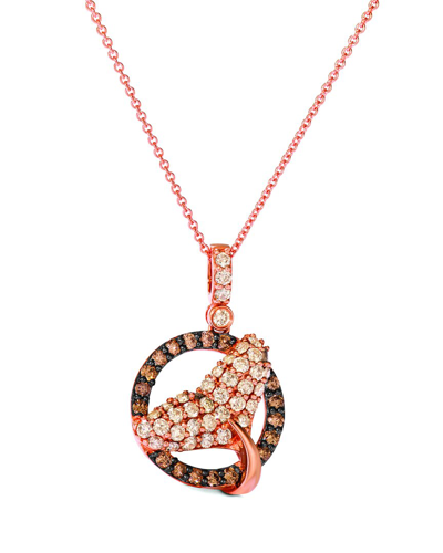 Shop Le Vian ® 14k Strawberry Gold® 1.00 Ct. Tw. Diamond Pendant Necklace