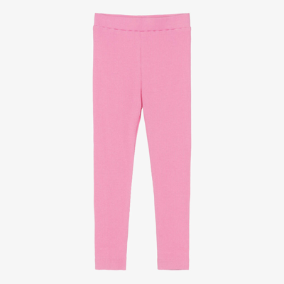 Shop Joyday Girls Pink Cotton Ribbed Leggings