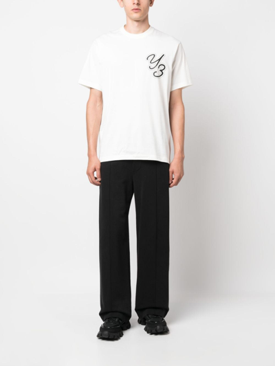 Y-3 Adidas  T-shirt It7522 In White