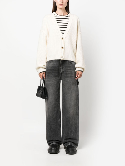 Haikure Wide-leg Jeans In Black