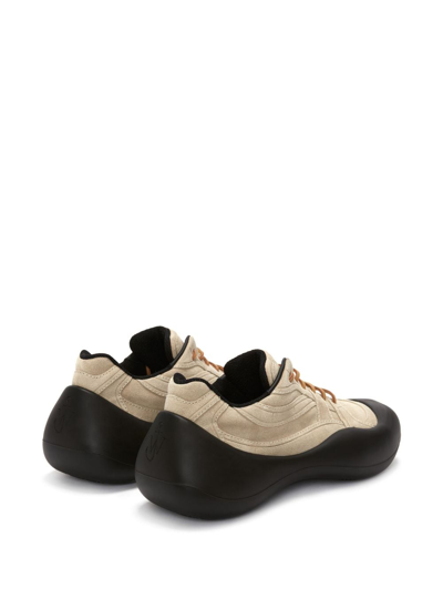 Shop Jw Anderson Bumper-hike Low-top Sneakers In Neutrals