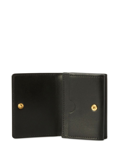 Off-white Jitney Leather Wallet In Black