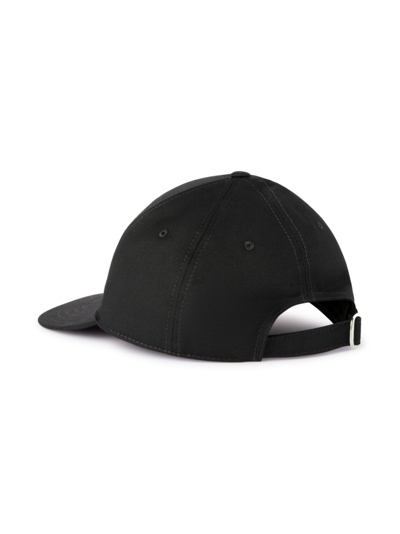 Shop Off-white Drill Logo-embroidered Baseball Cap In Black