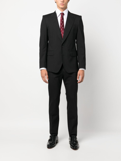 Tom Ford Broadcloth Button Long Sleeve Shirt In White