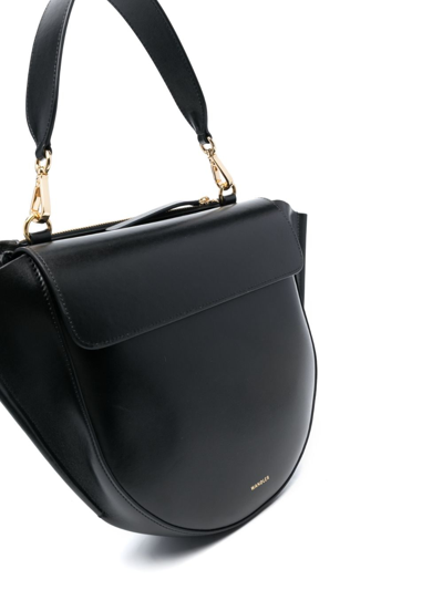 Wandler Medium Hortensia Shoulder Bag In Black