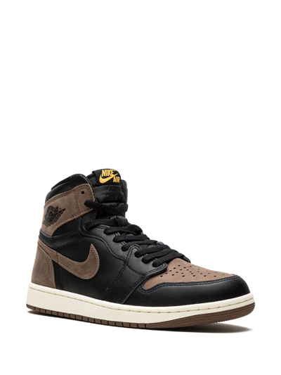 Shop Jordan Air  1 Retro High Og "palomino" Sneakers In Black