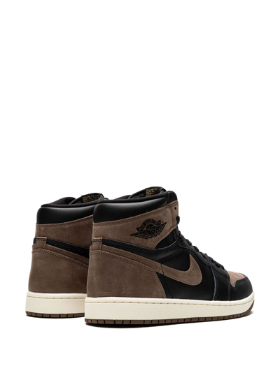 Shop Jordan Air  1 Retro High Og "palomino" Sneakers In Black