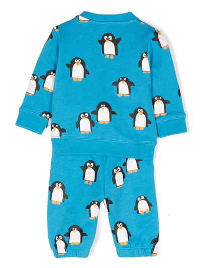 企鹅印花运动套装