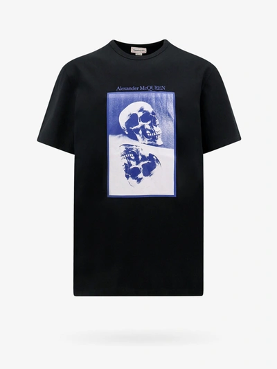 Shop Alexander Mcqueen T-shirt In Black