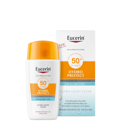 Shop Eucerin Sun Face Hydro Protect Ultra Light Fluid Spf50 50ml