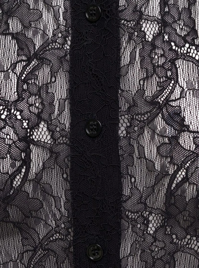 Shop Philosophy Di Lorenzo Serafini Lace Shirt Loo4 In Black
