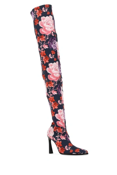 Shop Magda Butrym Boots In Floral