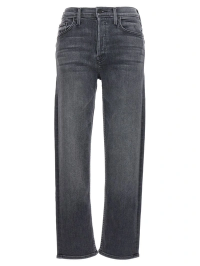 Shop Mother Jeans 'the Tomcat Ankle' In Gray