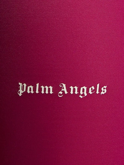 Shop Palm Angels Leggings In Purple