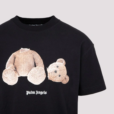 Shop Palm Angels Bear Classic T-shirt Tshirt In Black