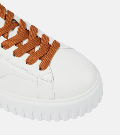 H-STRIPES皮革低帮运动鞋