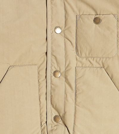 Bonpoint Duran Cotton Jacket In Beige