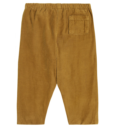 Shop Bonpoint Baby Dandy Corduroy Pants In Brown