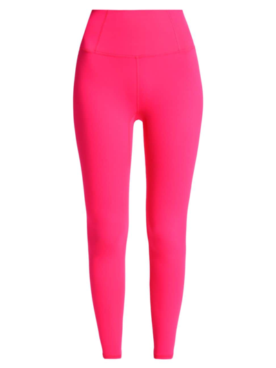 Shop Fp Movement Women's Never Better High-rise Compression Leggings In Hot Pink